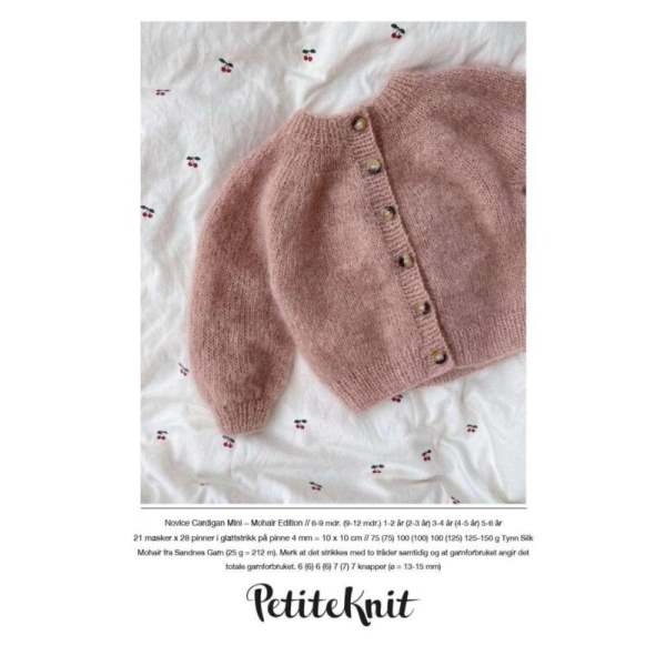 Novice Cardigan Mini - Mohair Edition