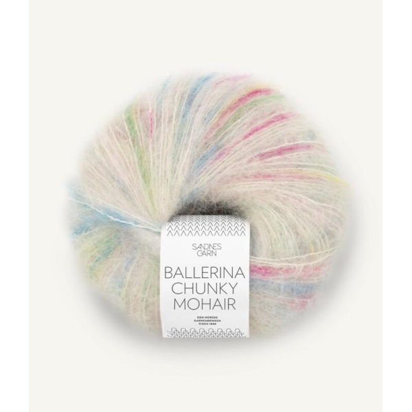 Ballerina Chunky Mohair Print