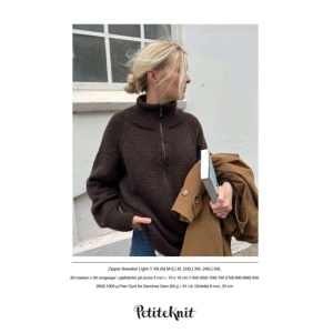 Zipper sweater light