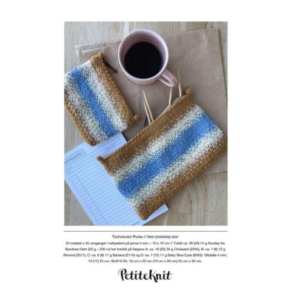 Technicolor purse