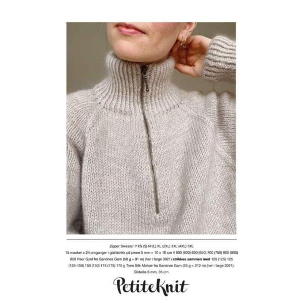 Zipper Sweater