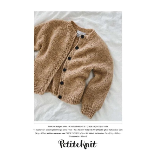 Novice Cardigan Junior - Chunky Edition