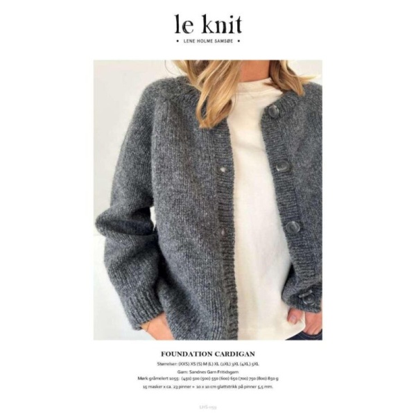 Foundation cardigan