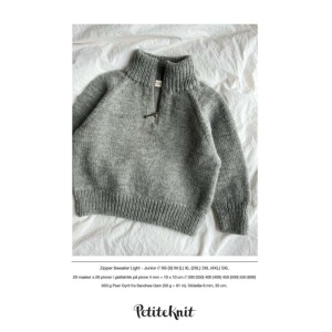 Zipper sweater light Junior