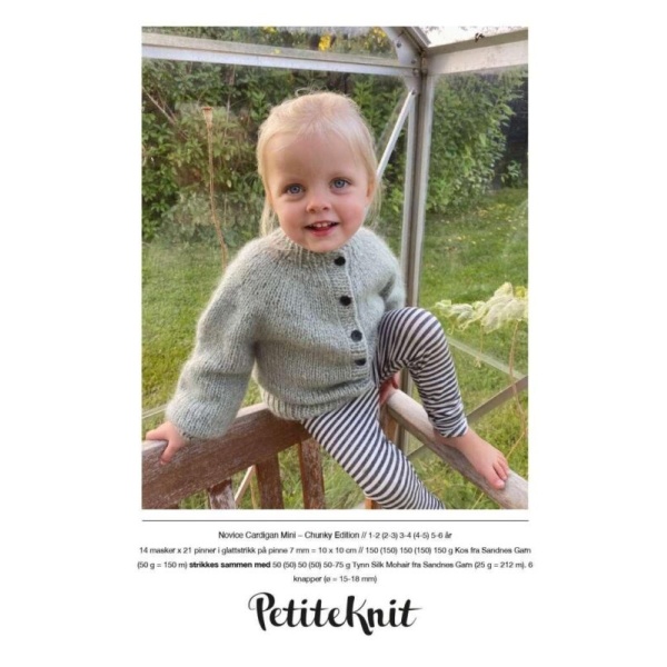 Novice Cardigan Mini - Chunky Edition